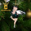 Philadelphia Eagles Baby Yoda NFL Christmas Tree Decoration Ornament