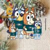 Philadelphia Eagles Bluey & Bingo Christmas Tree Decoration Ornament