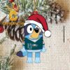 Philadelphia Eagles Bluey Dog Christmas NFL Decor Acrylic Christmas Tree Ornament