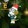 Philadelphia Eagles Bluey Jack Christmas NFL Acrylic Christmas Tree Decoration Ornament