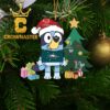 Philadelphia Eagles Christmas Bluey Say Hi NFL Acrylic Christmas Tree Decoration Ornament