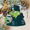 Philadelphia Eagles Grinch Cake NFL Acrylic Christmas Tree Decoration Ornament