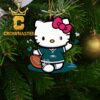 Philadelphia Eagles Hello Kitty Cheerleader NFL Christmas Tree Decoration Ornament