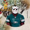 Philadelphia Eagles Horror Character Ghostface NFL Acrylic Christmas Tree Decoration Ornament