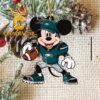 Philadelphia Eagles Minnie Mouse Love NFL Acrylic Christmas Tree Decoration Ornament Philadelphia Eagles Minnie Mouse Love NFL Acrylic Christmas Tree Decoration Ornament