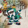 Philadelphia Eagles Santa Claus NFL Acrylic Christmas Tree Decoration Ornament Philadelphia Eagles Santa Claus NFL Acrylic Christmas Tree Decoration Ornament