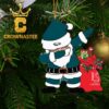 Philadelphia Eagles Santa Claus Ugly Christmas NFL Acrylic Christmas Tree Decoration Ornament Philadelphia Eagles Santa Claus Ugly Christmas NFL Acrylic Christmas Tree Decoration Ornament