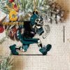 Philadelphia Eagles Santa Dabbing Christmas NFL Acrylic Christmas Tree Decoration Ornament Philadelphia Eagles Santa Dabbing Christmas NFL Acrylic Christmas Tree Decoration Ornament