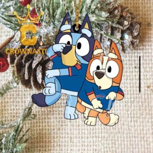 Buffalo Bills And Bingo Acrylic Christmas Tree Decoration Ornament