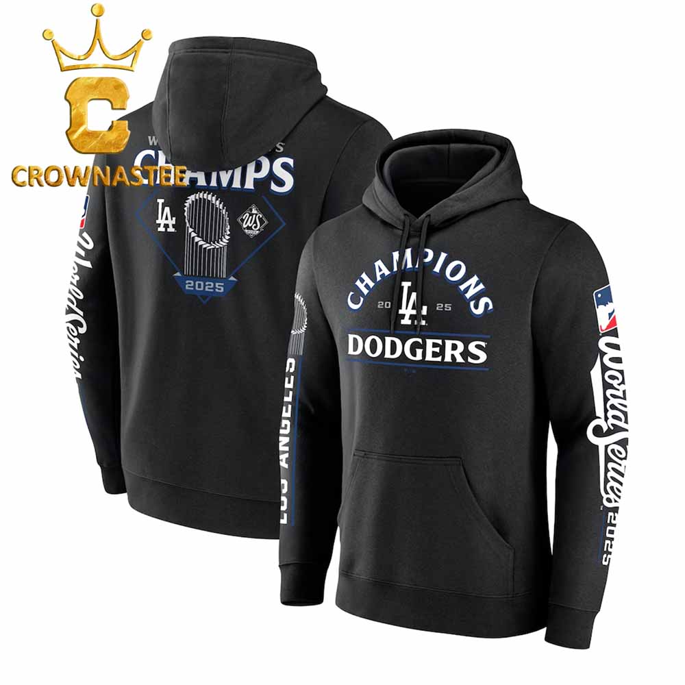 Los Angeles Dodgers 2025 World Series Champions All Over Print Hoodie