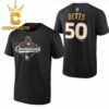 Los Angeles Dodgers Shohei Ohtani 2025 MLB World Series Champions Big And Tall Name And Number Two Sided T-Shirt Los Angeles Dodgers Shohei Ohtani 2025 MLB World Series Champions Big And Tall Name And Number Two Sided T-Shirt
