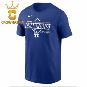 Los Angeles Dodgers WinCraft 2025 World Series Champions Team Logo Unisex T-Shirt