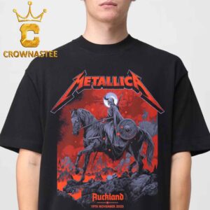Metallica Auckland 2025 Eden Park New Zealand M72 World Tour Pop Up Exclusive Unisex T-Shirt