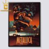 Metallica Adelaide Oval 2025 Autralia M72 World Tour Home Decor Poster Canvas