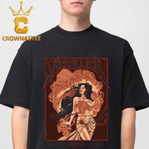 Metallica Suncorp Stadium Brisbane 2025 Australia M72 World Tour Pop Up Exclusive Unisex T-Shirt