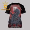 Metallica Auckland 2025 Eden Park New Zealand M72 World Tour Pop Up Exclusive All Over Print T-Shirt