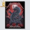 Metallica Auckland 2025 Eden Park New Zealand M72 World Tour Pop Up Exclusive Home Decor Poster Canvas Metallica Auckland 2025 Eden Park New Zealand M72 World Tour Pop Up Exclusive Home Decor Poster Canvas