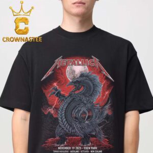 Metallica Tamaki Makaurau Auckland 2025 Aotearoa New Zealand Eden Park M72 World Tour Unisex T-Shirt