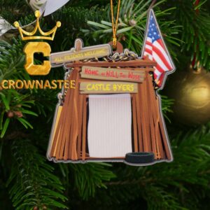 Stranger Things Castle Byers Acrylic Christmas Tree Decoration Ornament