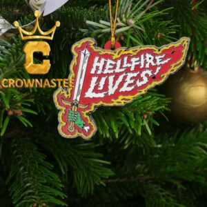 Stranger Things Hellfire Club Lives Acrylic Christmas Tree Decoration Ornament