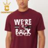 Alabama Crimson Tide 2025 2026 College Football Playoff Touchdown Glory Unisex T-Shirt Alabama Crimson Tide 2025 2026 College Football Playoff Touchdown Glory Unisex T-Shirt