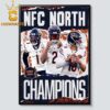 Chicago Bears 2025 NFC North Division Champions Home Decor Poster Canvas Chicago Bears 2025 NFC North Division Champions Home Decor Poster Canvas
