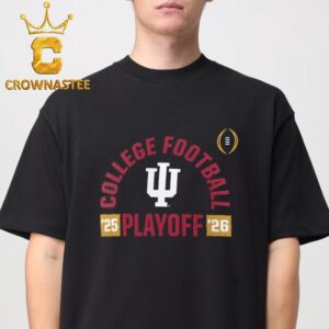 Indiana Hoosiers 2025 2026 College Football Playoff Touchdown Glory Unisex T-Shirt Hoodie Long Sleeve