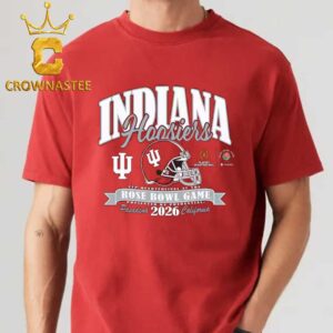 Indiana Hoosiers 2026 Rose Bowl College Football Playoff Unisex T-Shirt