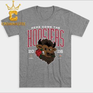 Indiana Hoosiers Football 2026 Rose Bowl Here Come the Hoosiers Unisex T-Shirt