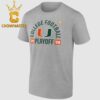 Miami Hurricanes Football 2025 2026 College Football Playoff Mode Unisex Long Sleeve T-Shirt