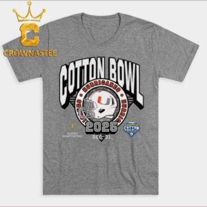 Miami Hurricanes Football 2025 Cotton Bowl Unisex T-Shirt