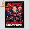 Chicago Bears 2025 Champions NFC North Division Home Decor Poster Canvas Chicago Bears 2025 Champions NFC North Division Home Decor Poster Canvas