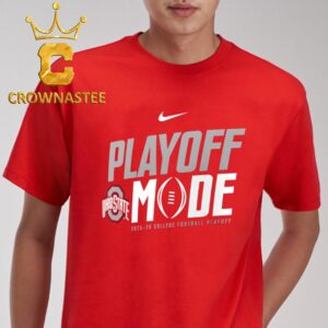 Ohio State Buckeyes 2025 2026 CFP College Football Playoff Mode Unisex T-Shirt Hoodie Long Sleeve