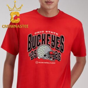 Ohio State Buckeyes 2025 2026 College Football Playoff Bound Unisex T-Shirt