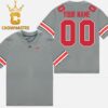 Ohio State Buckeyes Red Personalized Custom Name Football Jersey Ohio State Buckeyes Red Personalized Custom Name Football Jersey