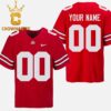 Ohio State Buckeyes Grey Personalized Custom Name Football Jersey Ohio State Buckeyes Grey Personalized Custom Name Football Jersey