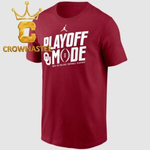 Oklahoma Sooners 2025 2026 College Football Playoff Mode Unisex T-Shirt
