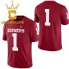Oklahoma Sooners Anthracite Game Custome Name And Number Jersey Oklahoma Sooners Anthracite Game Custome Name And Number Jersey