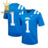 Ole Miss Rebels Red Custome Name And Number Football Jersey Ole Miss Rebels Red Custome Name And Number Football Jersey