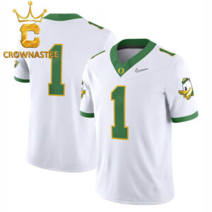 Oregon Ducks White Alternate Game Football Jersey