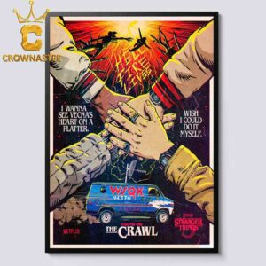 Stranger Things 5 Chapter One The Crawl Home Decor Poster Canvas