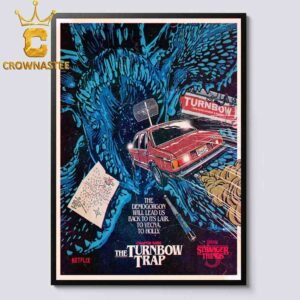 Stranger Things 5 Chapter Three The Turnbow Trap Home Decor Poster Canvas