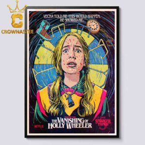 Stranger Things 5 Chapter Two The Vanishing Of Holly Wheeler Home Decor Poster Canvas