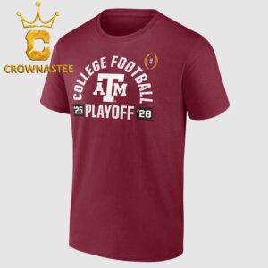 Texas A&M Aggies 2025 2026 College Football Playoff CFP Touchdown Glory Unisex T-Shirt