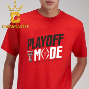 Texas Tech Red Raiders 2025 2026 College Football Playoff Mode Unisex T-Shirt