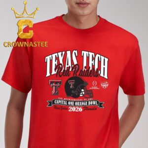 Texas Tech Red Raiders 2026 Orange Bowl CFP College Football Playoff Unisex T-Shirt