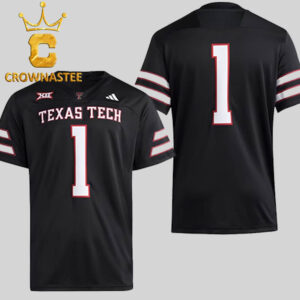 Texas Tech Red Raiders Black Home Football Jersey