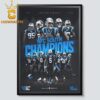 Carolina Panthers 2025 Champions NFC South Division Home Decor Poster Canvas Carolina Panthers 2025 Champions NFC South Division Home Decor Poster Canvas