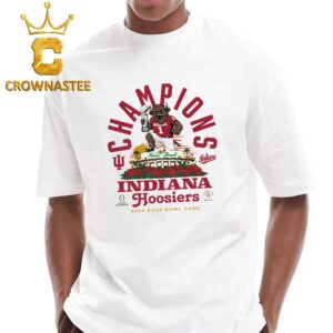 Indiana Hoosiers Football 2026 Champions Rose Bowl Unisex T-Shirt Hoodie Long Sleeve
