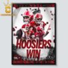 Indiana Hoosiers Football 2026 Rose Bowl Champions Home Decor Poster Canvas